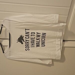 🪅 White Long Sleeve Shirt Size M